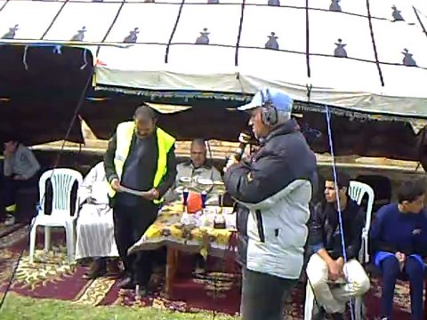 تغطية اعلامية بالصوت والصورة للصحفي المتطوع محمد محي للتظاهرة الرياضية في كرة القدم المصغرة بمناسبة الذكرى السادسة لصاحبة السمو الملكي الاميرة للاخديجة يوم 02 مارس 2013 بالملعب البلدي باحير