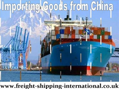Importing goods from china
