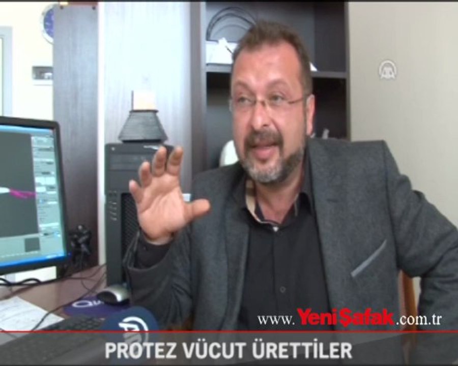 3 boyutlu yazıcıyla "protez vücut" ürettiler