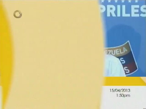 Ud. Lo Vio: Capriles exigir nuestros derechos nunca es necesario acompañarlo de la violencia