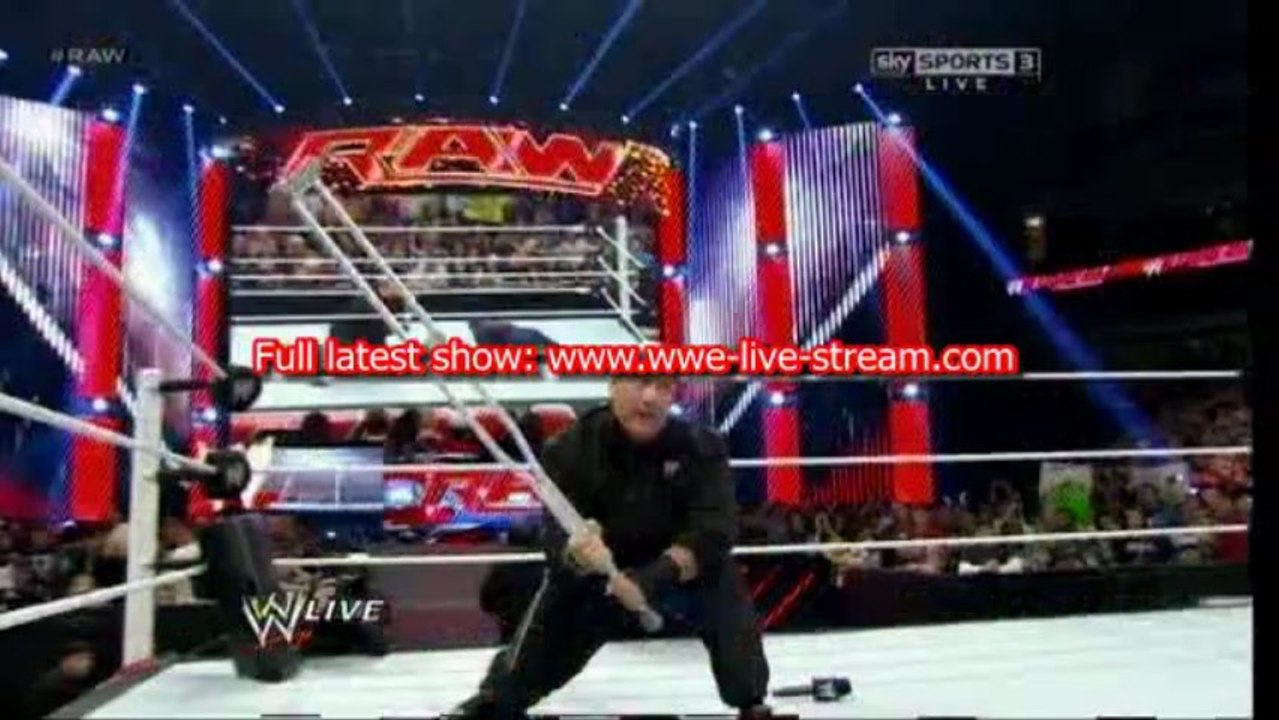 #WWE RAW 15/04/2013 part 8