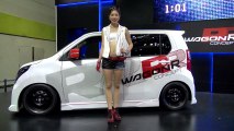 『OSAKA AUTO MESSE 2013 SUZUKI (スズキ) Booth WAGON-R RR Companion 清田絵里加』