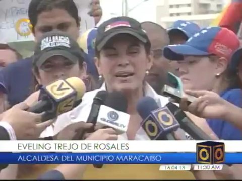 Zulianos marchan pacíficamente al CNE para exigir reconteo de votos