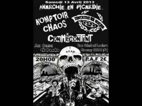 Anarchie en Picardie, au Casa Club, à Chauny, le 13 avril 2013..