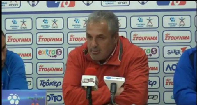 34η Απόλλων Σμύρνης-ΑΕΛ 4-2 Δηλώσεις προπονητών