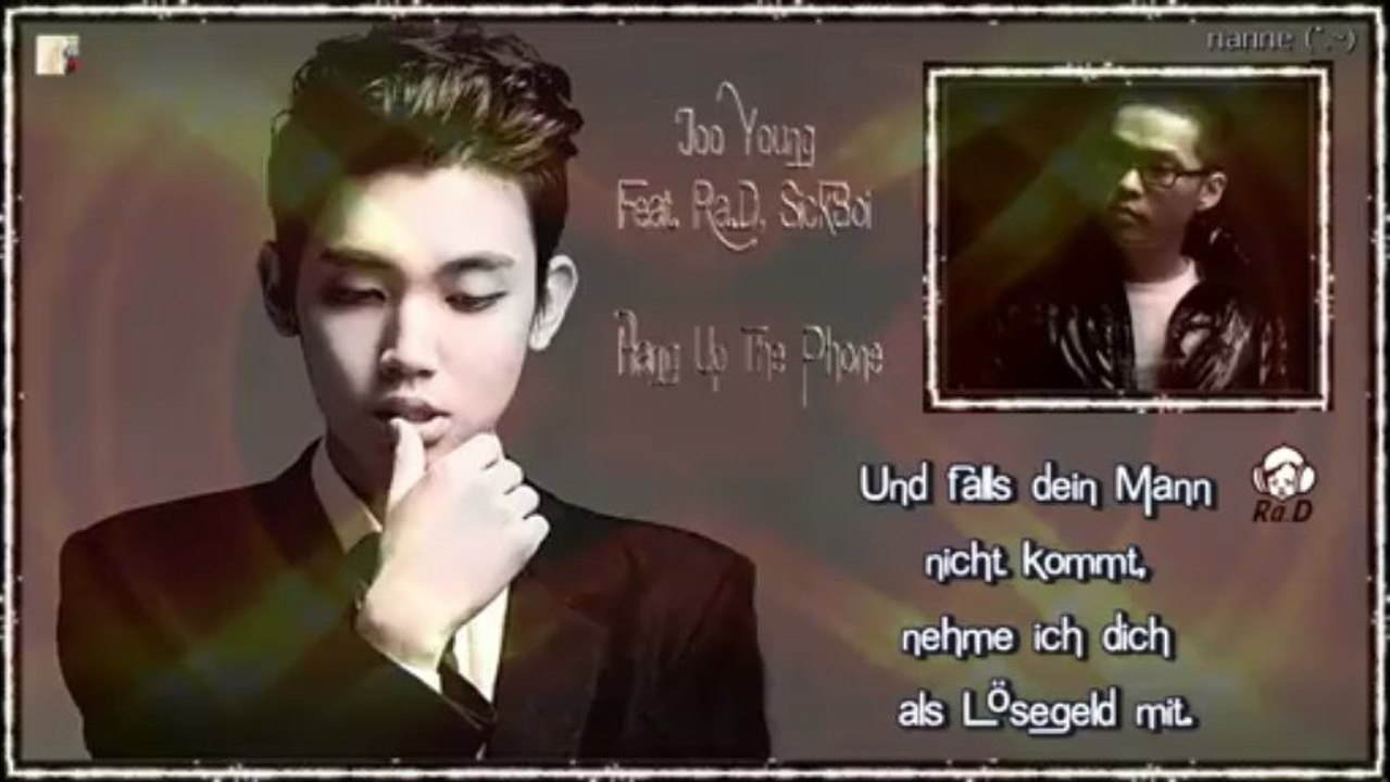 Joo Young Feat. Ra.D, SickBoi - Hang Up The Phone k-pop [german sub]