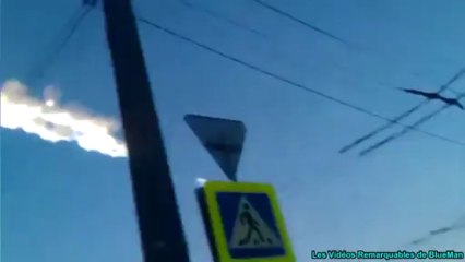 Une météorite s'abat sur la Russie - Compilation - 15 Février 2013