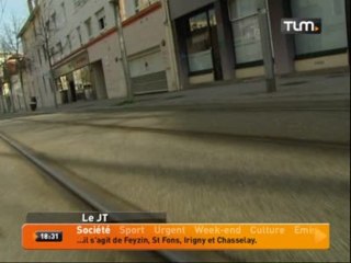 Grave accident tramway/piéton (Lyon)