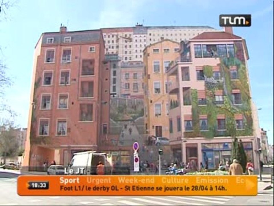 Lyon: la 3ème jeunesse du Mur des Canuts