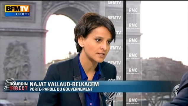 Patrimoine, Transparence : Najat Vallaud-Belkacem invitée de Bourdin direct