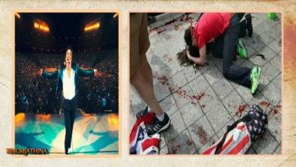 Michael Jackson To the families of Boston You are not alone