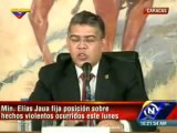 Prensa privada protege a Capriles y desestima arremetida de la derecha opositora, señaló Elías Jaua