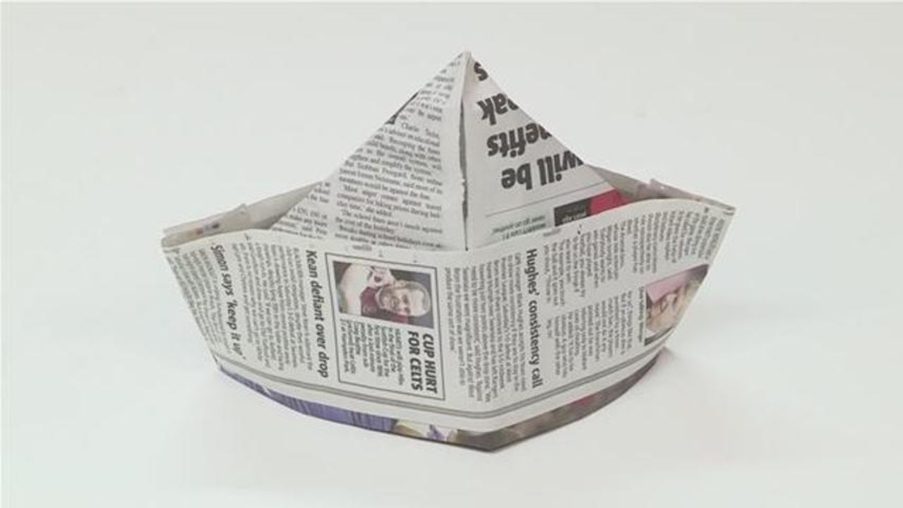 How To Create A Hat Out Of Paper
