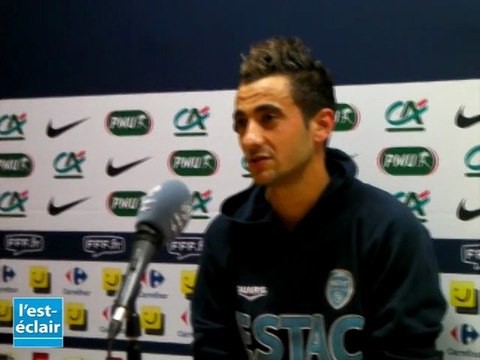 Cdf : les Troyens s'offrent une demi-finale. Réaction de Fabien Camus