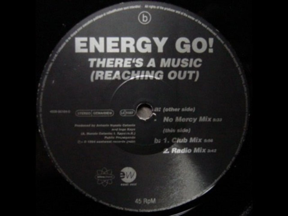 Energy Go! - There's A Music (Reaching Out) (Radio Mix)