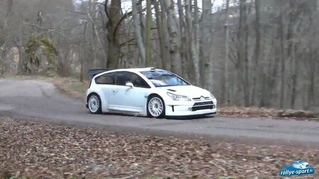 Essais David Salanon Lyon Charbo 2013 - C4 WRC