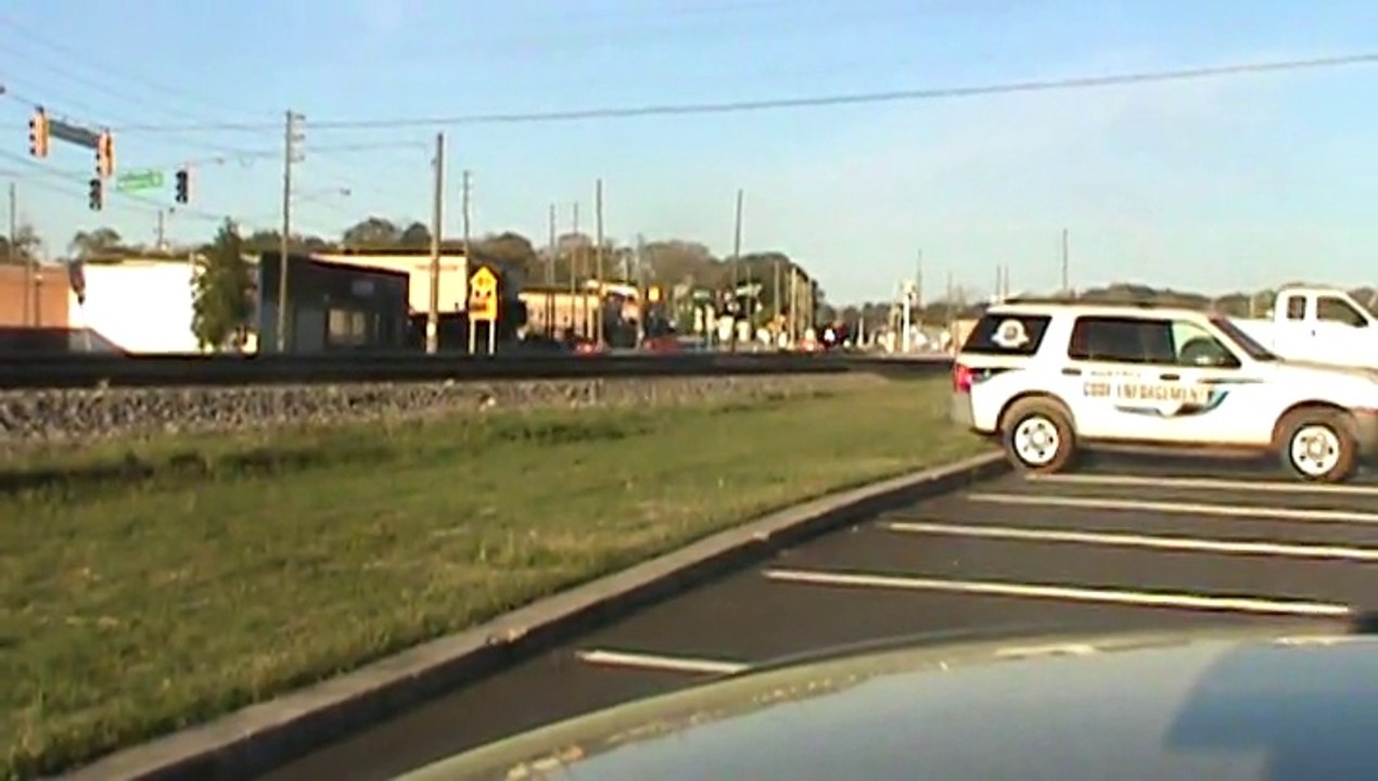 KCS intermodal train east through Austell Ga.