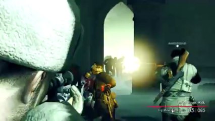 The Church! Hardest Battle Yet (also, triple.) - Sniper Elite: Nazi Zombie Army with LAGx #3