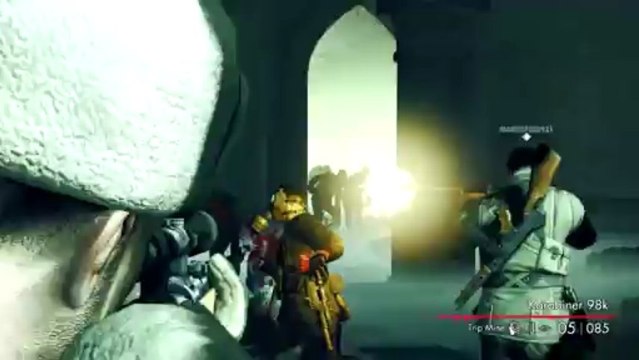 The Church! Hardest Battle Yet (also, triple.) - Sniper Elite: Nazi Zombie Army with LAGx #3