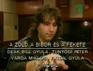 a zöld, a bíbor és a fekete