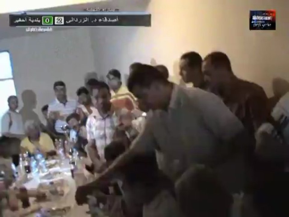 مقابلة تواصلية في كرة القدم بمناسبة الذرى 55 لتاسيس المديرية العامة للامن الوطني بالمغرب تحكيم الصحفي المتطوع محمد محي
