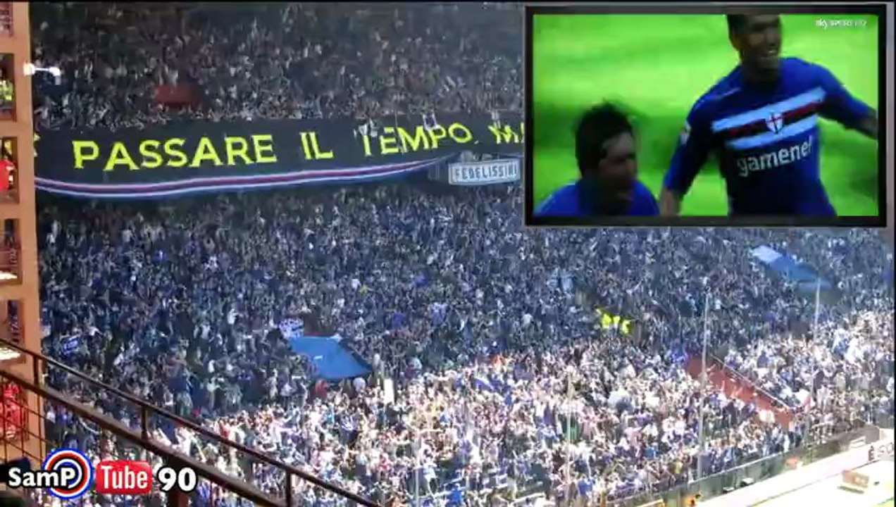 Eder insacca, la Sud esplode [Derby della Lanterna]