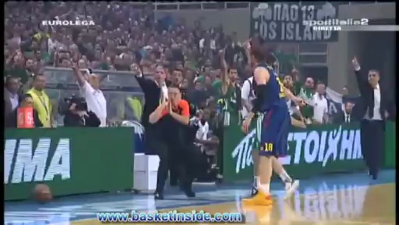 Diamantidis game winner Panathinaikos-Barcelona 65-63