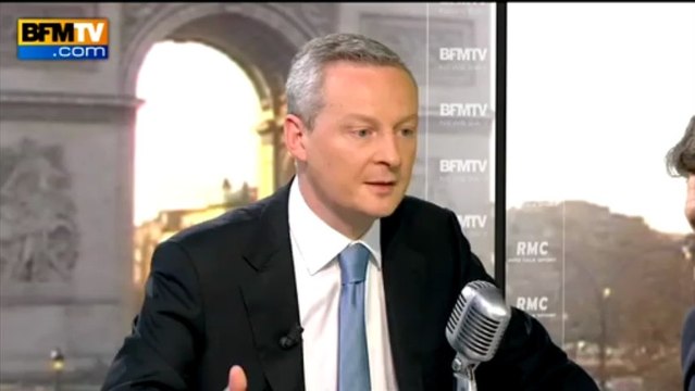 Bruno Le Maire: Il n'est pas normal de pouvoir rester membre de la fonction publique quand vous êtes élu à l'Assemblée nationale - 17/04