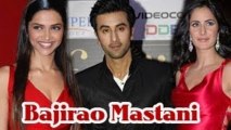 Ranbir Kapoor, Katrina Kaif & Deepika Padukone in Bajirao Mastani