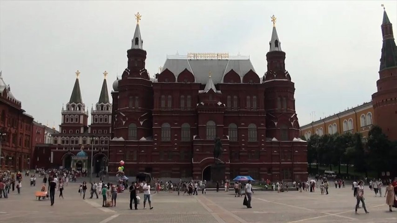 Un coin du monde en 80 sec MOSCOU PLACE ROUGE