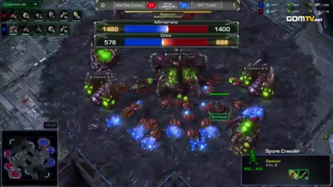 2013 GSL S2 CodeS Ro32 StarTale_Curious[Z] vs SKtelecon_Soo[Z] Set2 [Final Match]