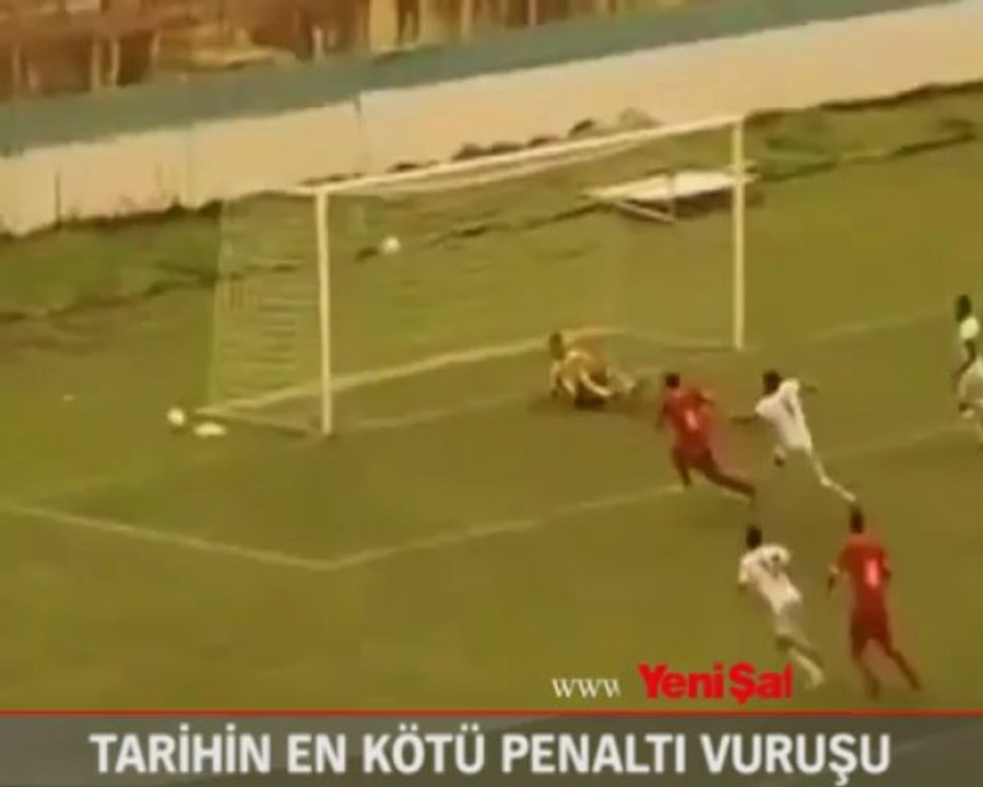 Tarihin en kötü penaltısı