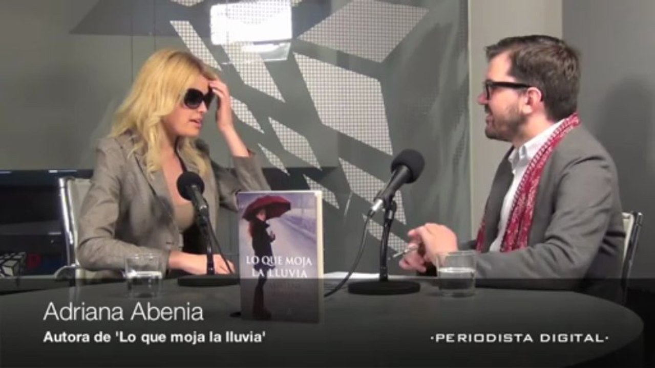 Adrina Abenia, autora de 'Lo que moja la lluvia'. 16-4-2013