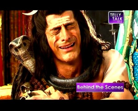 On the sets of 'Devon Ke Dev Mahadev' - Sati inflammation scene