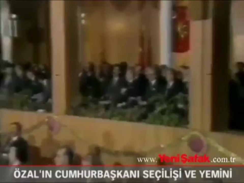 Özal'ın Cumhurbaşkanı seçilişi ve yemini