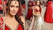 Shazahn Padamsee In Archana Kochhar Bridal Outfit for Luv Israni Photoshoot !