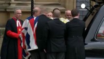 Thousands attend funeral of Margaret Thatcher