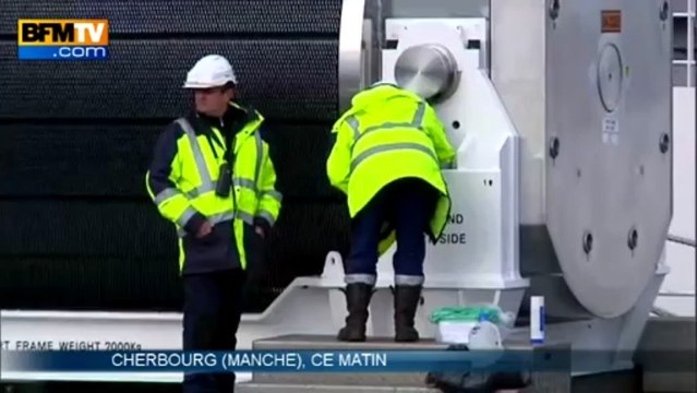 Nucléaire: un convoi radioactif et controversé à Cherbourg - 17/04