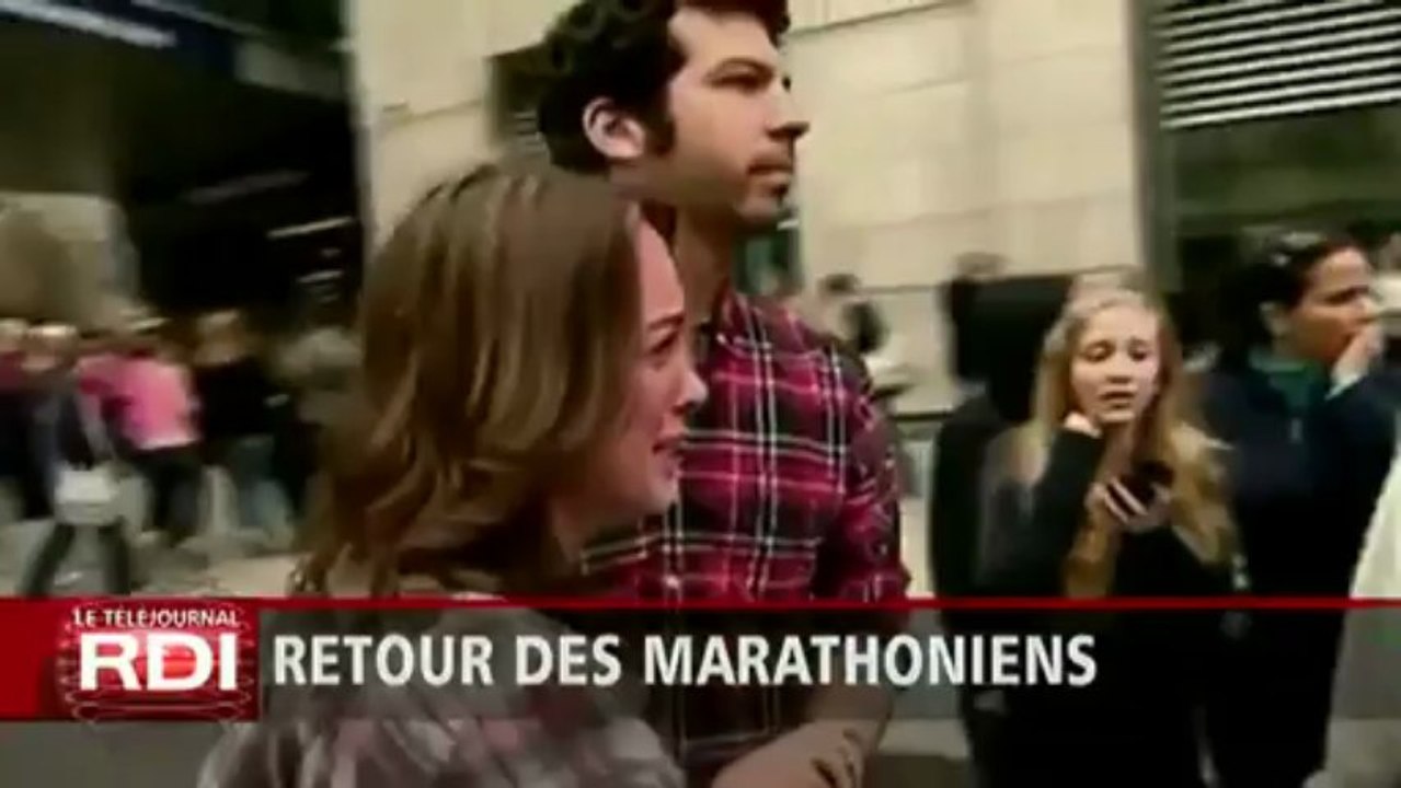 Coureurs sous le choc