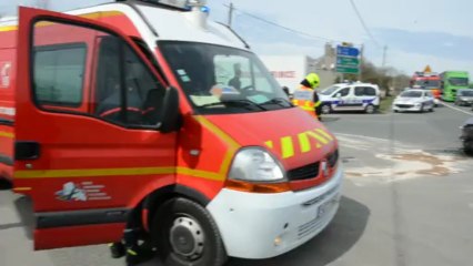 Collision aux Trois Communes : deux blessés