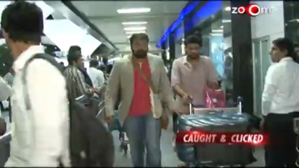 Anushka & Priyanka at the Mumbai International Airport
