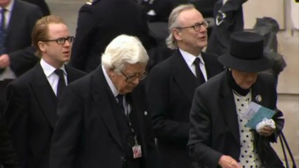 Baroness Thatcher's ceremonial funeral in London