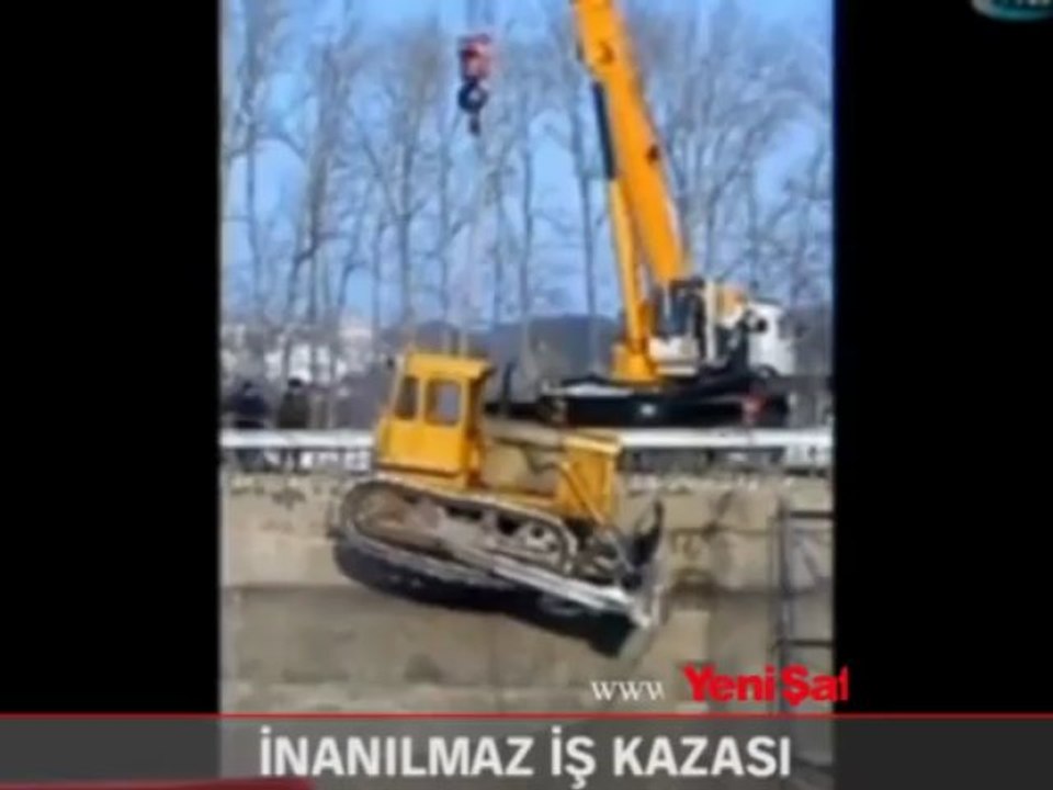 İnanılmaz iş kazası