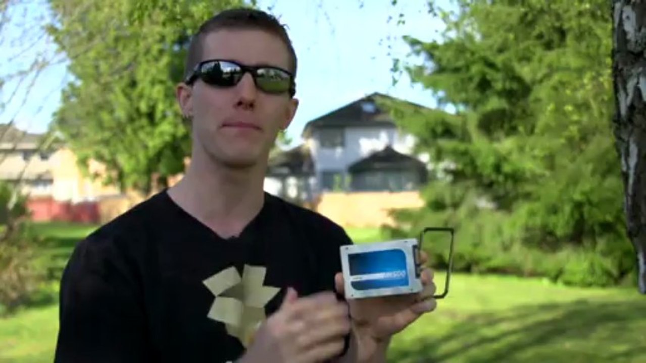 Crucial M500 SSD Unboxing