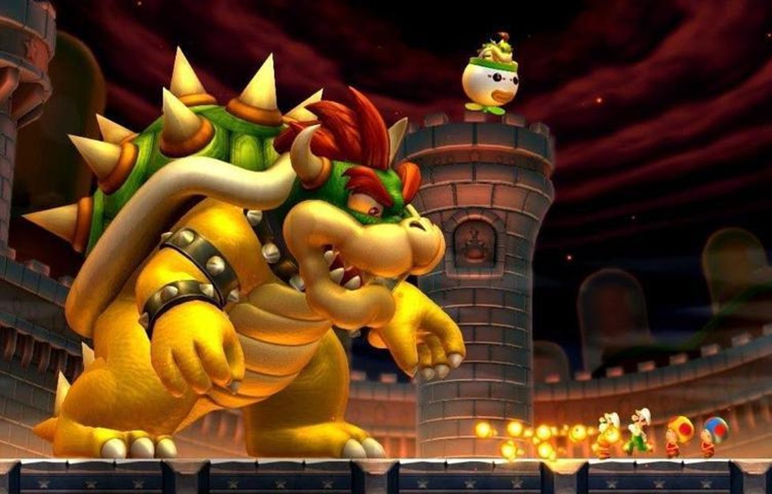 Boss Final + Ending New Super Mario Bros U