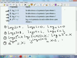 PROPIEDAD DE LOS LOGARITMOS BASE DIFERENTE A 10