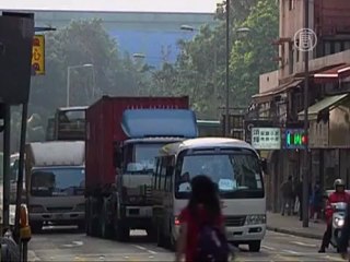 Уровень загрязнения воздуха в Гонконге зашкалил