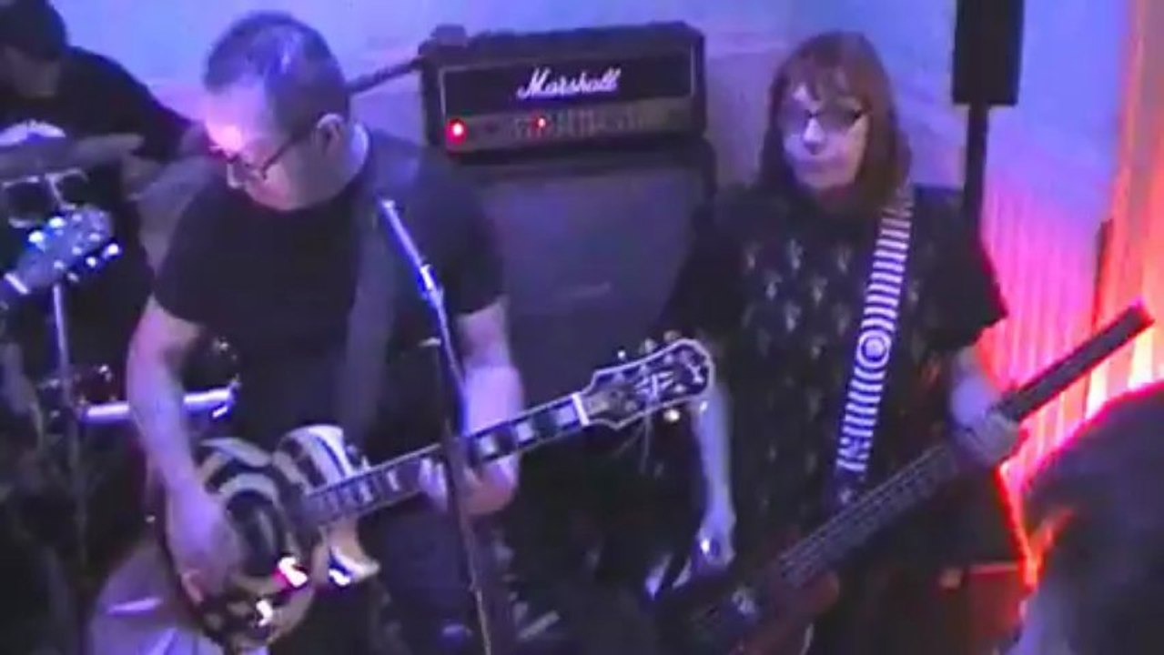 Rollin'Wankers, au bar du Pont de l'arquet, à Rouen, le 12 avril 2013.