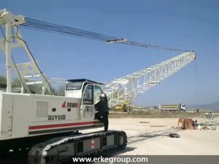 ERKE Dış Ticaret ltd., FUWA QUY 50D Crawler Crane - Bandırma - TOKER - www.erkegroup.com