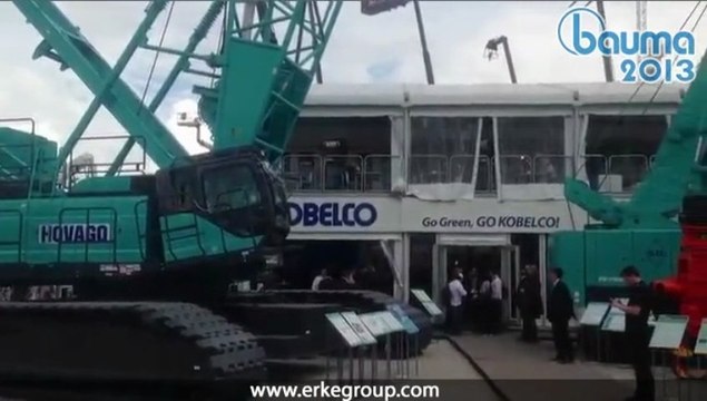 ERKE Dış Ticaret ltd., Kobelco Stand - Bauma 2013 - Munich / Germany